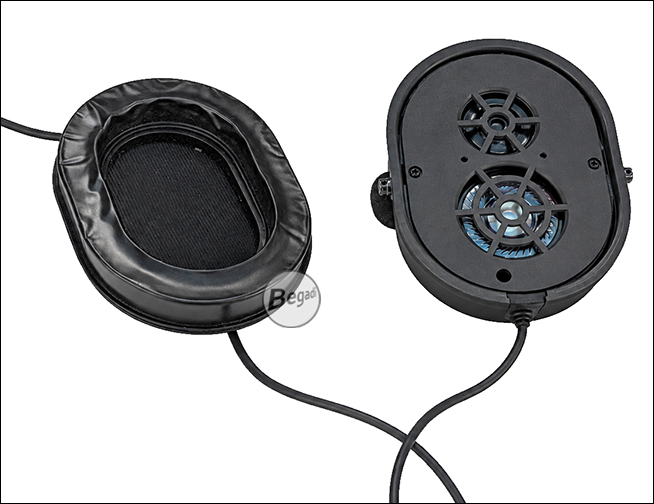 Begadi HS1 Headset in Schwarz – Produktansicht