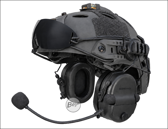 Begadi HS1 Headset in Schwarz – Produktansicht