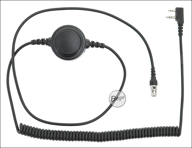 Begadi HS1 PTT-Einheit für Kenwood PMR – Produktansicht