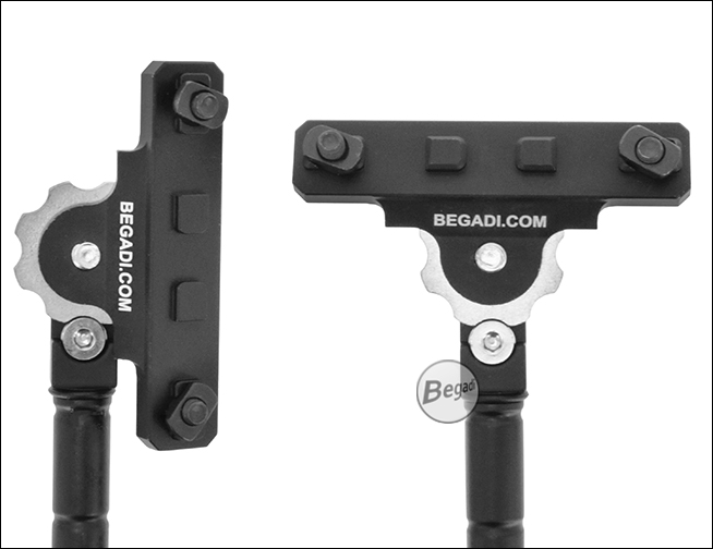 Begadi Tactical Z1 Split-Zweibein für M-LOK – Produktansicht 7