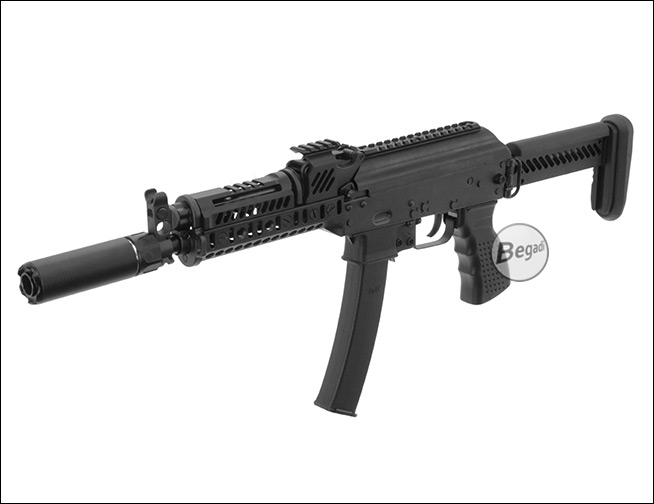 Begadi "Guardian One" Aluminium Silencer mit 14mm CCW Gewinde - Anwendungsbeispiel 2