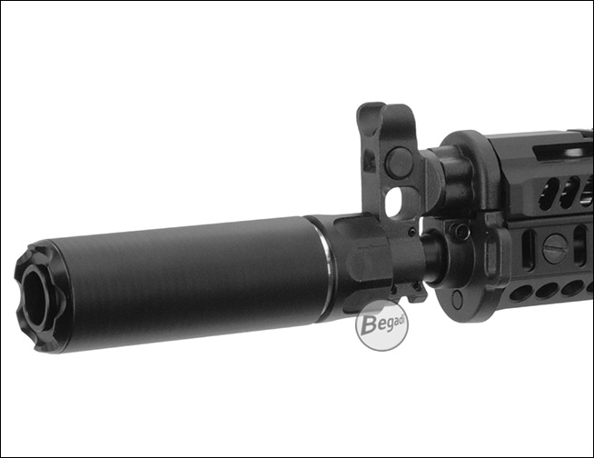 Begadi "Guardian One" Aluminium Silencer mit 14mm CCW Gewinde - Anwendungsbeispiel 3