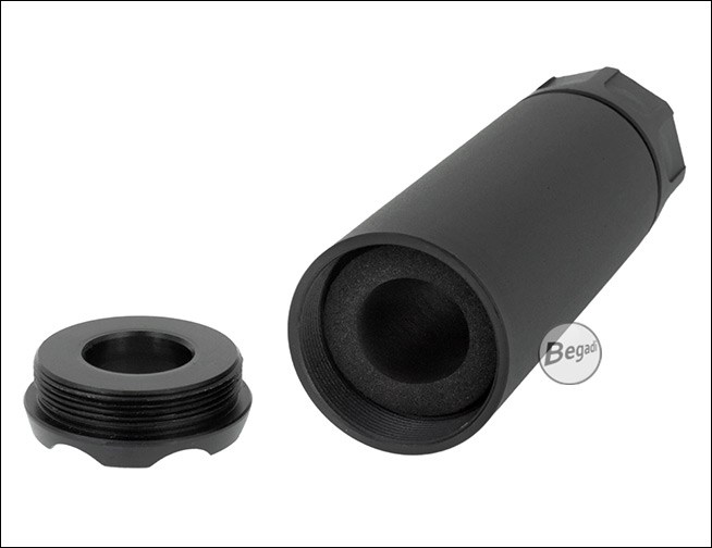 Begadi "Guardian One" Aluminium Silencer mit 14mm CCW Gewinde - Produktansicht 7