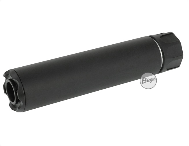 Begadi "Guardian Two" Aluminium Silencer mit 14mm CCW Gewinde - Produktansicht 1
