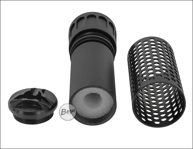 Begadi "Codetalker" Aluminium QD Silencer mit Flashhider und 14mm CCW Gewinde - Produktansicht 11