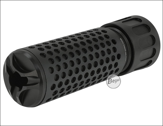 Begadi "Codetalker" Aluminium QD Silencer mit Flashhider und 14mm CCW Gewinde - Produktansicht 2