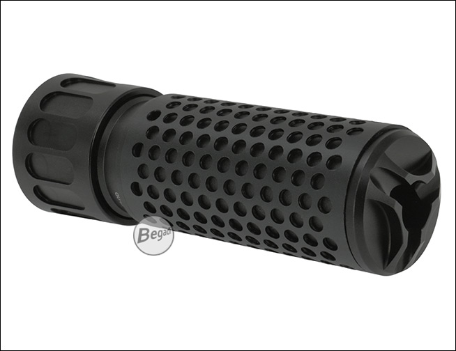 Begadi "Codetalker" Aluminium QD Silencer mit Flashhider und 14mm CCW Gewinde - Produktansicht 3