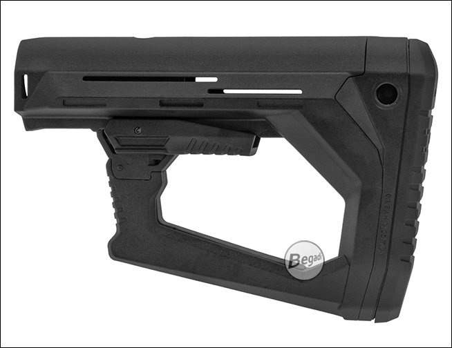 Begadi Universal M4 Schaft Strongarm in Schwarz – Produktansicht 1