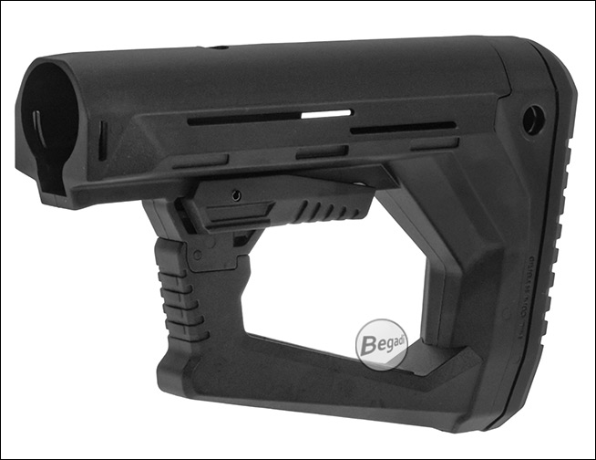 Begadi Universal M4 Schaft Strongarm in Schwarz – Produktansicht 2