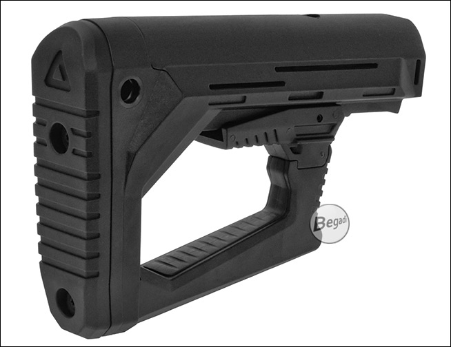 Begadi Universal M4 Schaft Strongarm in Schwarz – Produktansicht 6