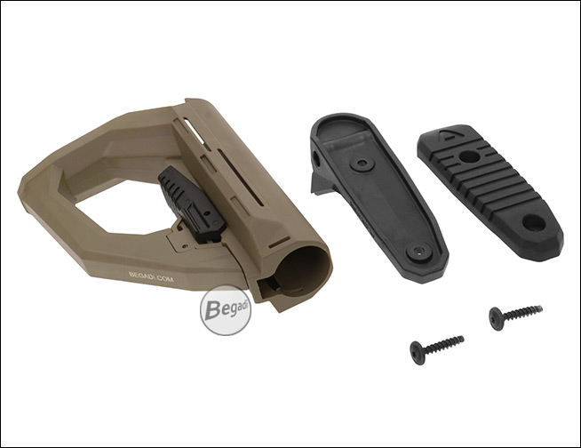 Begadi Universal M4 Schaft Banshee tan – Produktansicht 14