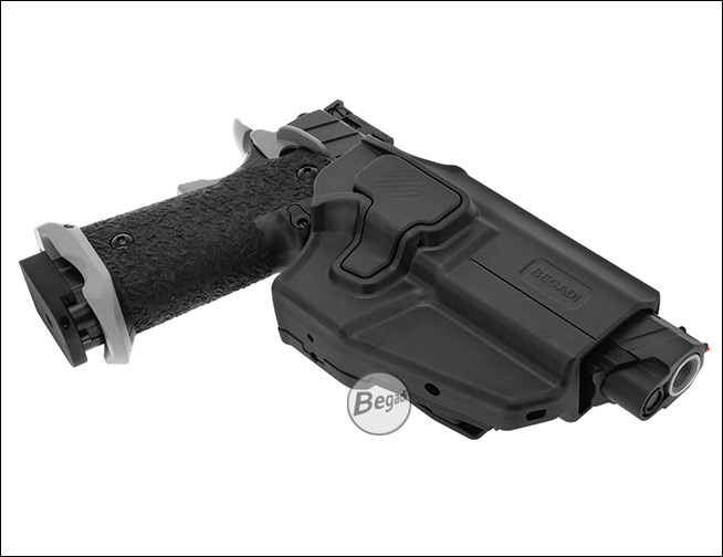 Begadi Universal Holster rechts – Anwendungsbeispiel 2