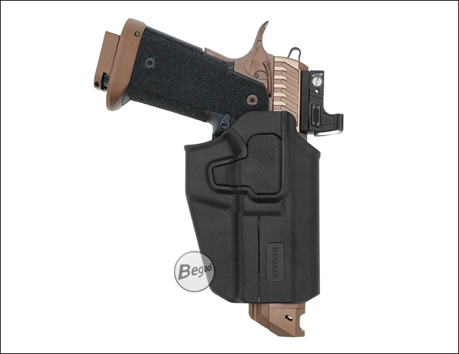 Begadi Universal Holster rechts – Anwendungsbeispiel 4