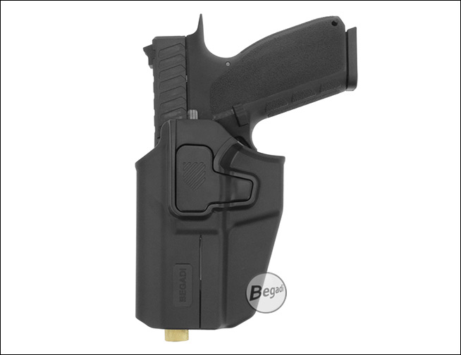 Begadi Universal Holster links – Anwendungsbeispiel 8