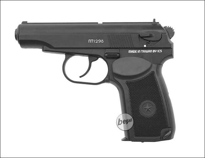 Airsoft / Softair Magazin für ICS BLE PM2 NBB 13 BBs AP-57 aus Metall 