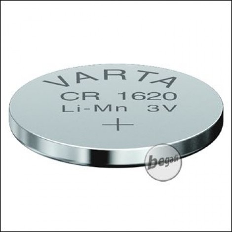 VARTA Knopfzelle CR1620 (3,0V - 70mAh - Lithium)