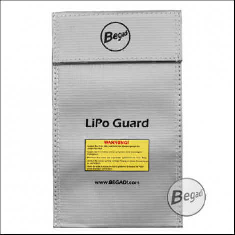 Begadi LiPo Guard "Safe Bag" / Brandschutztasche 13 x 22cm (groß) 