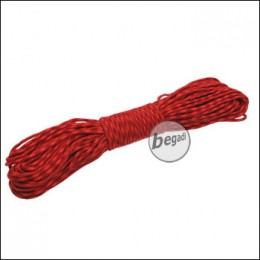 BE-X Paracord "Red digital", 550lbs, 30m