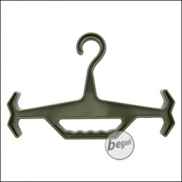 Begadi Schwerlast Kleiderbügel / Armor Hanger "Strongarm", aus nylonverstärktem Kunststoff -olive-