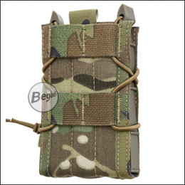 Begadi Basic Magazintasche / Mag Pouch für Sturmgewehre, (M4, AK etc.) aus Kunststoff & Nylon -multiterrain-