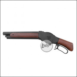 S&T M1887 "Wild Card" Shell Ejection NBB Shotgun, Echtholz Version -kurz- (frei ab 18 J.)