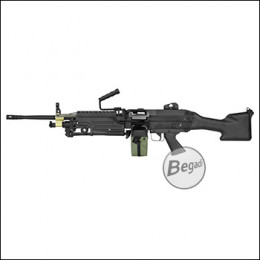 A&K M249 MK2 Upgrade LMG AEG, Stahlblech Version mit PRO HopUp < 0,5 J.