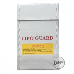 Begadi LiPo Guard "Safe Bag" / Brandschutztasche 13 x 22cm (groß)