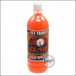 5.000 1ST TARGET DELIGHT BBs 6mm 0,12g orange in Fl. -Airblister