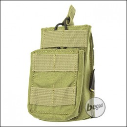 BE-X Open Type Mag Pouch "Stacked" für M4 / M16 - Coyote Tan / MJK