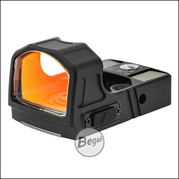 Begadi PRO RD2 (19mm) Hybrid Solar powered Reddot, replaceable protective cover included - (shock-proof)