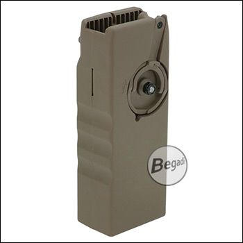 Begadi "Rotary" Speedloader - 1200 BBs für AR15 / M4 Magazine, Generation 2 -TAN-