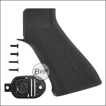 Begadi M4 Pistolengriff / Pistol Grip "Tango", aus Nylon Fiber, mit Motorplatte