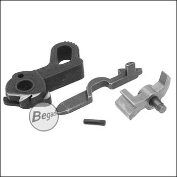 KJW KP-05 / KP-06 / KP-08 / HiCapa GBB "Pro" Stahl Upgrade Kit (Hammer mit Pin, Sear & Disconnector)