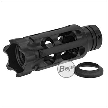 Begadi "Breacher" Flashhider (14mm CCW, Stahl)