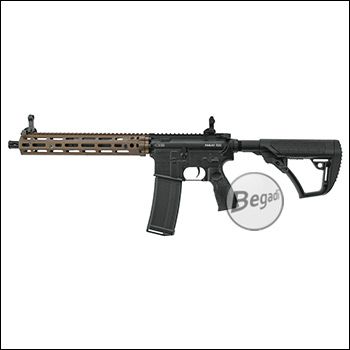 Begadi Sport M4 "NOVA" Daniel Defense RIS III C -GEN.5- Upgrade S-AEG mit PRO HopUp, CORE EFCS / Mosfet & FSWS, lang -bicolor- (frei ab 18 J.)