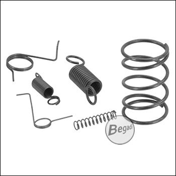 Begadi Sport SMG MOD 5 Federn Set für Gearbox und Motor (für Varianten mit V2 Gearbox)
