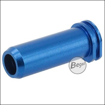 CNC Alu Nozzle mit O-Ring für Begadi Sport & Cyma M14 Serie, blau (21,5mm)