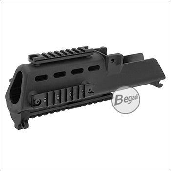 Begadi MOD36 K Nylon / Polymer Handguard, mit 4 abnehmbaren Rails & Sling Mount