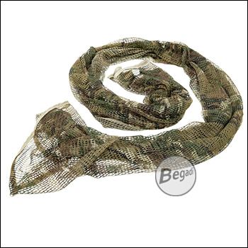 Begadi Sniper Netzschal "Commando", 175 cm × 85 cm, aus Baumwolle, multiterrain