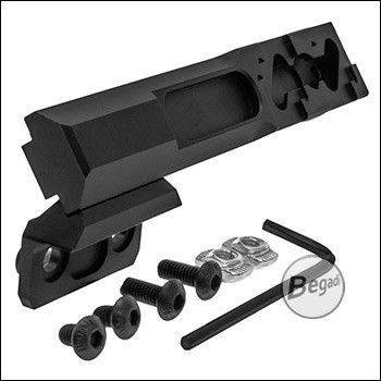 Begadi 45° Offset Montage für B300 & B600 Dummy Light, M-LOK Version (lang)