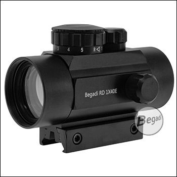 Begadi 1 x 40E (Entry Level) Red / Green Dot Sight