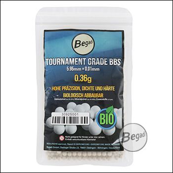 1.000 BEGADI TOURNAMENT GRADE BIO BBs 6mm 0,36g