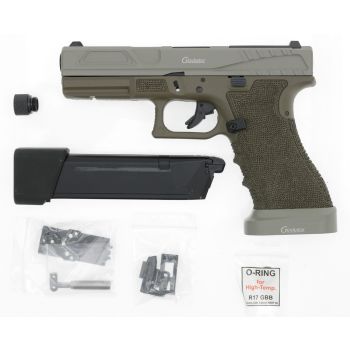 Army Armament R17 Gladiator GBB "Begadi Special Version" -grau / coyote-  (frei ab 18 J.)
