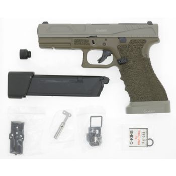 Army Armament R17 Gladiator GBB "Begadi Special Version" -grau / coyote- (frei ab 18 J.)