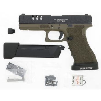 Army Armament R17 Ripper GBB "Begadi Special Version" -schwarz / coyote- (frei ab 18 J.)