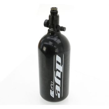 DYE LT Alu Air System / HPA Flasche mit Vorregulator 0,8L (48ci) - 200 bar / 3000 PSI