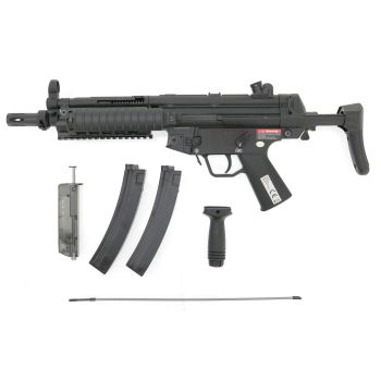 Golden Eagle SMG 05 A3 (EFCS, Mosfet, kurzhubig, PRO HopUp) AEG mit Metallgearbox & Burst Modus < 0,5 J.