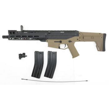 A&K MSK CQB Upgrade S-AEG, V1.2, mit FSWS, CNC Handguard, Begadi CORE EFCS / Mosfet, Mamba Motor & Rotary PRO HopUp -bicolor- (frei ab 18 J.)