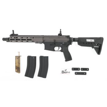 E&C BC-9 Competition -GEN.4- S-AEG mit Begadi CORE EFCS / Mosfet & PRO HopUp -schwarz / Sunset Gray - (frei ab 18 J.)