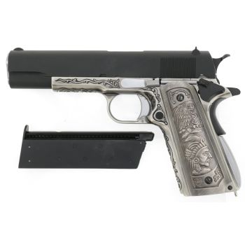 WE M1911 GBB "Floral Pattern", bicolor Special Version (frei ab 18 j.)